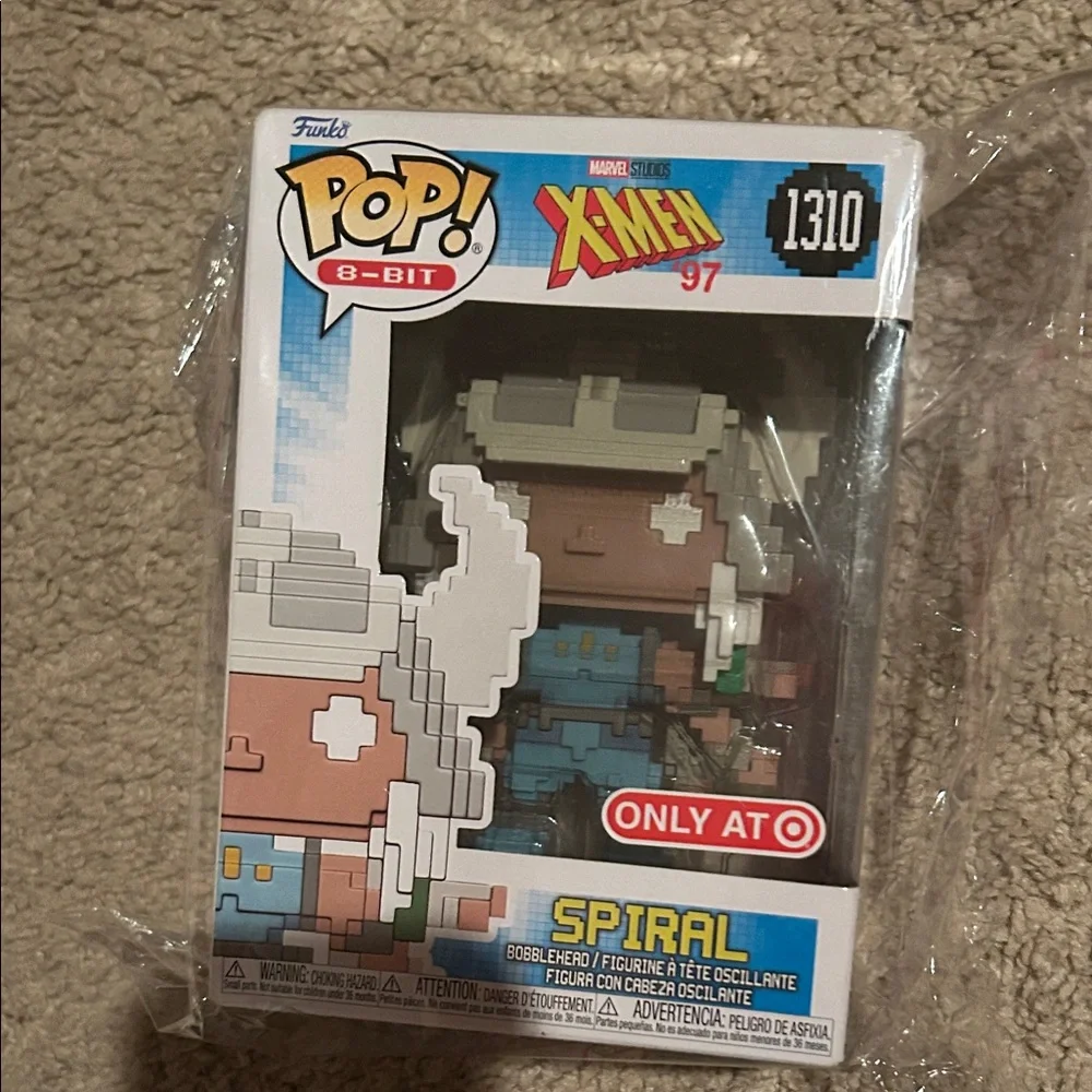 FUNKO POP 8-Bit Marvel X-Men Spiral Bobblehead - 1310